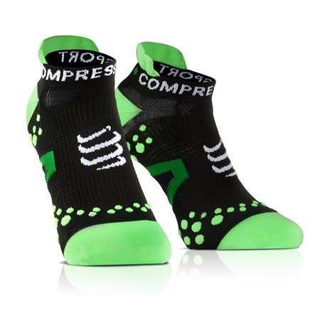 Calcetines ProRacing Socks V2.1 - Run Low Negro Verde