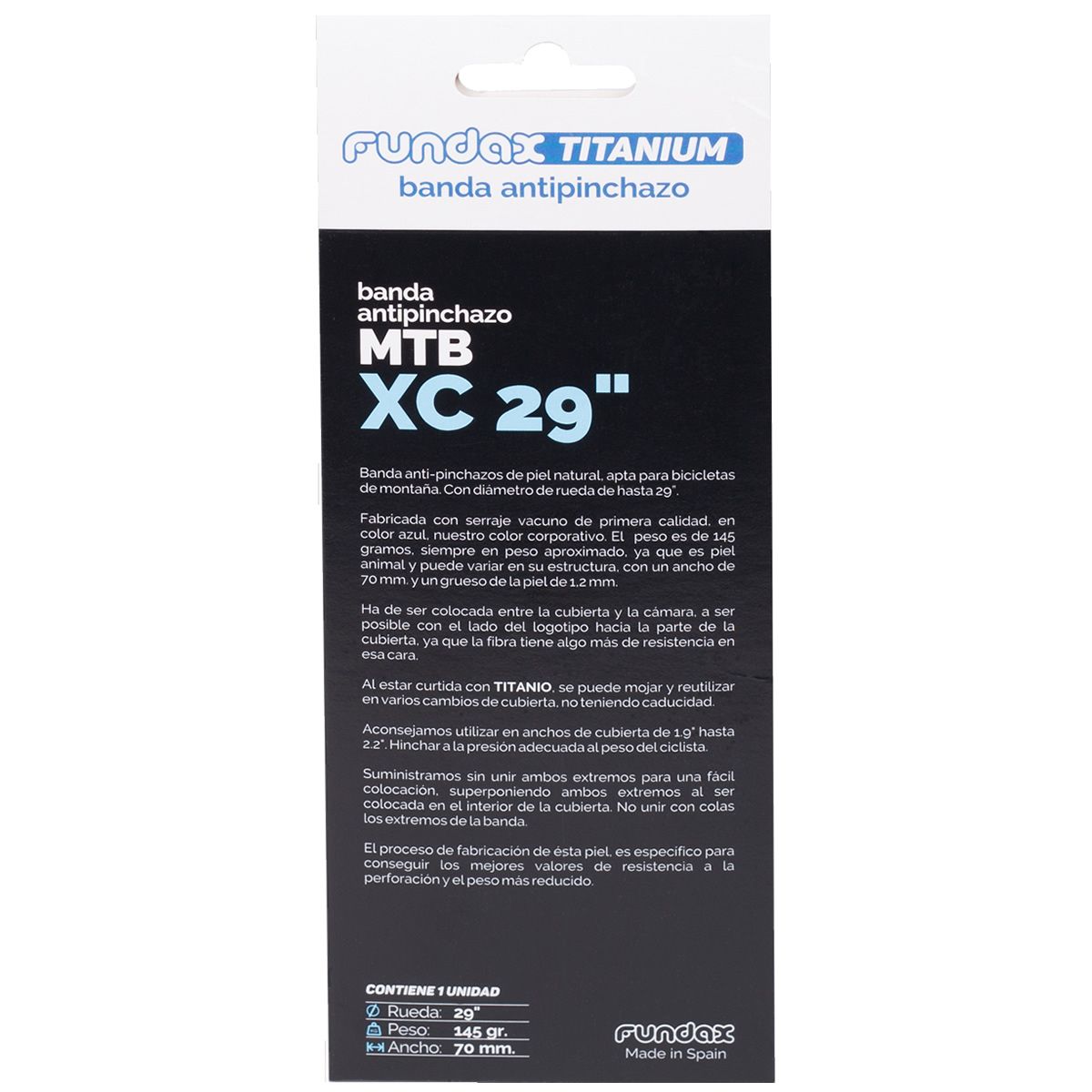 Banda anti-pinchazos XC 29” Fundax