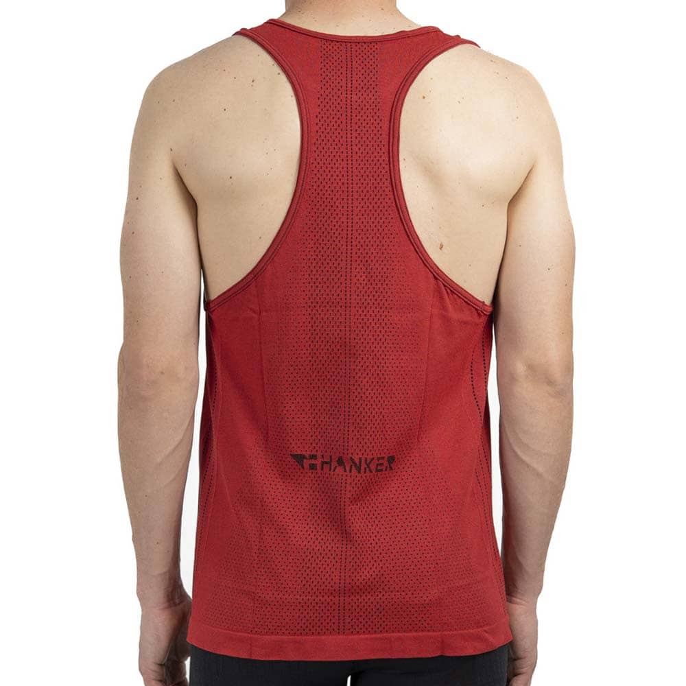 Camiseta de Tirantes GAM de Hanker Rojo