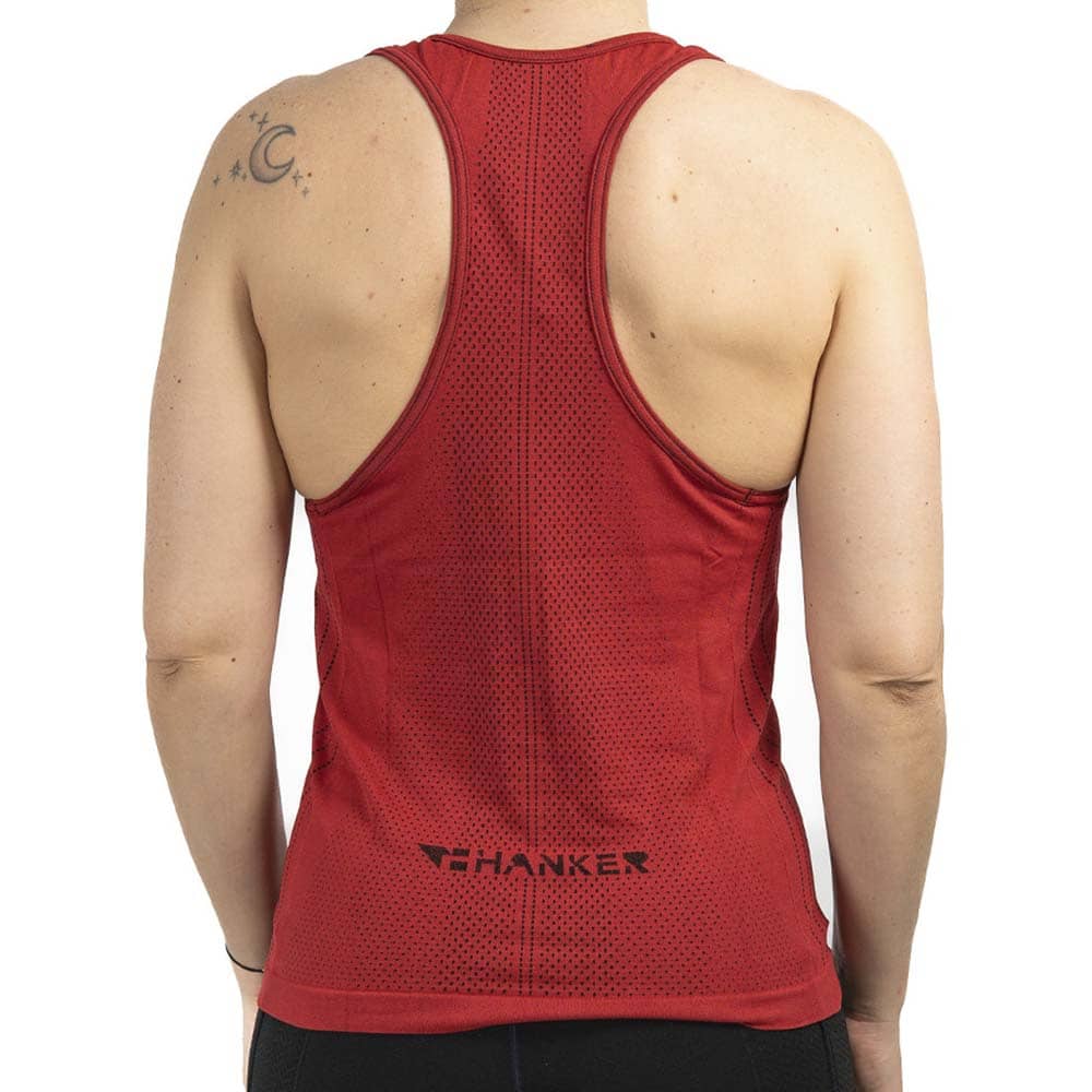 Camiseta de Tirantes GAM de Hanker Rojo