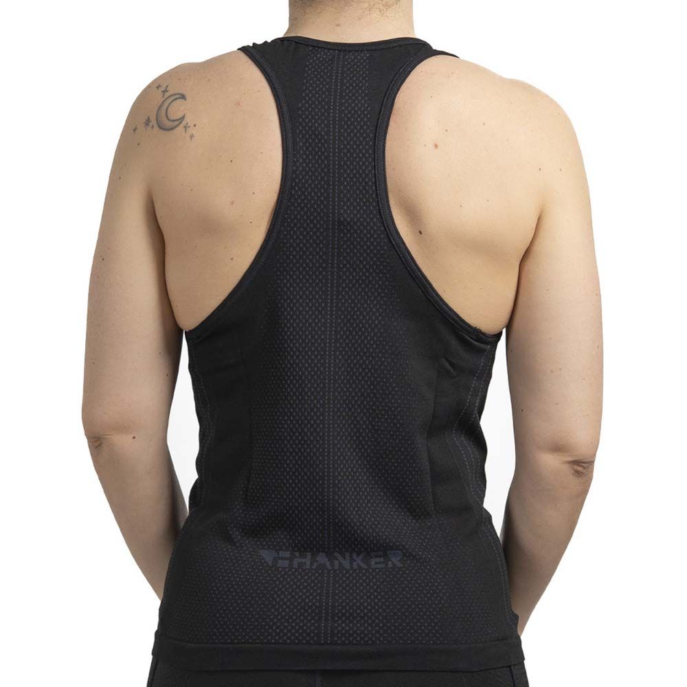 Camiseta de Tirantes GAM de Hanker Negro