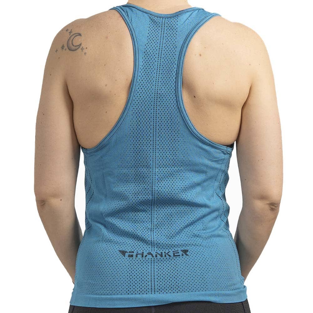 Camiseta de Tirantes GAM de Hanker Turquesa