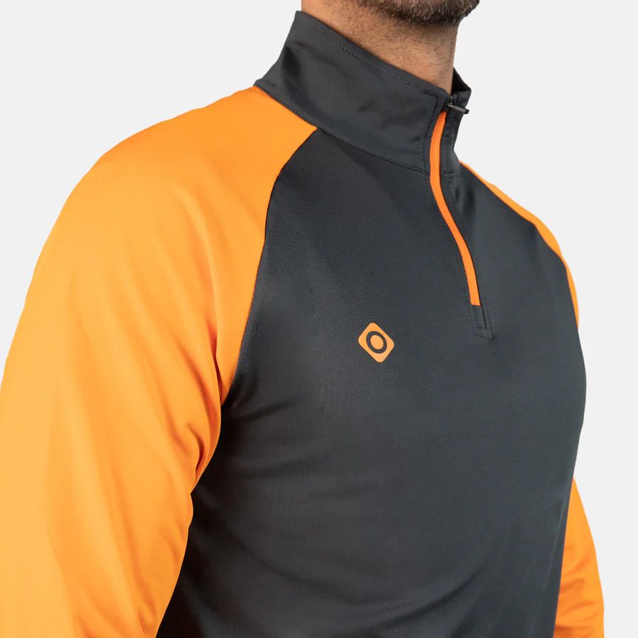 Jersey polar Izas taku Gris/Naranja