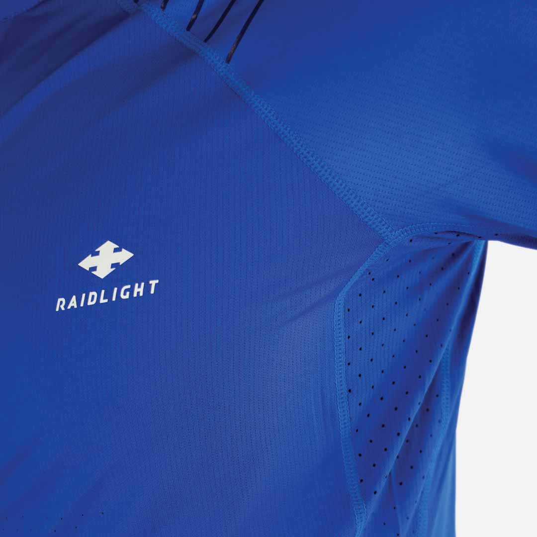 Camiseta de trail Raidlight manga larga R-Light Azul para hombre