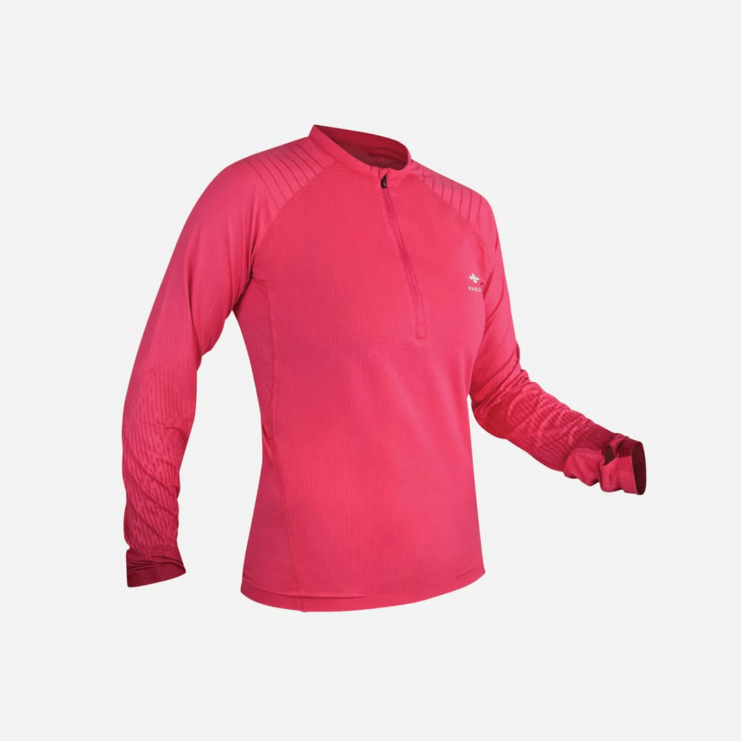 Camiseta de trail Raidlight manga larga R-Ligth Fucsia para Mujer