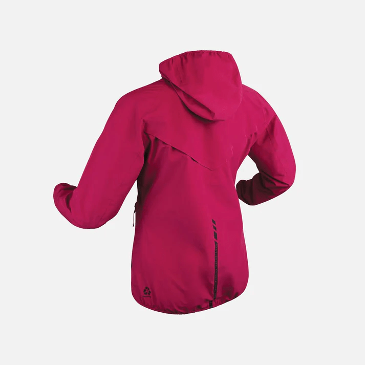Chaqueta Impermeable Explore Raidlight MP+ 15K/15K Mujer Fucsia