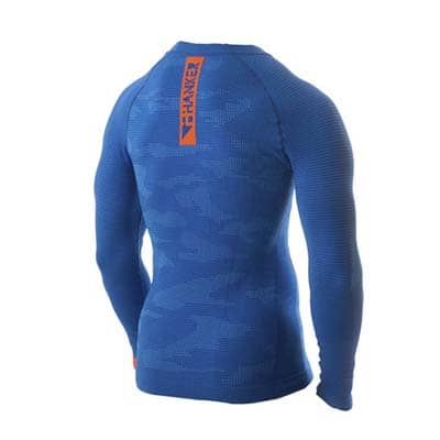 Camiseta Termica Manga Larga Hanker WOYU Turquesa