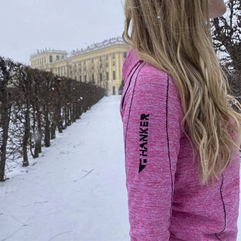 Camiseta Termica Manga Larga Hanker Lutsel Rosa