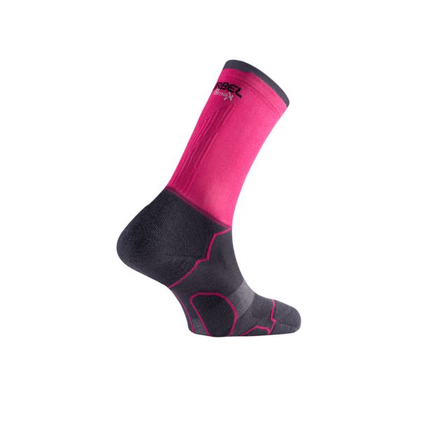 Calcetines Lurbel Desafío Five Gris Fucsia