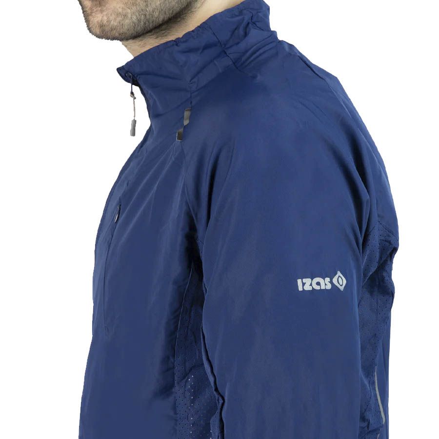 Chaqueta cortavientos ligera brezel II Izas Azul Marino