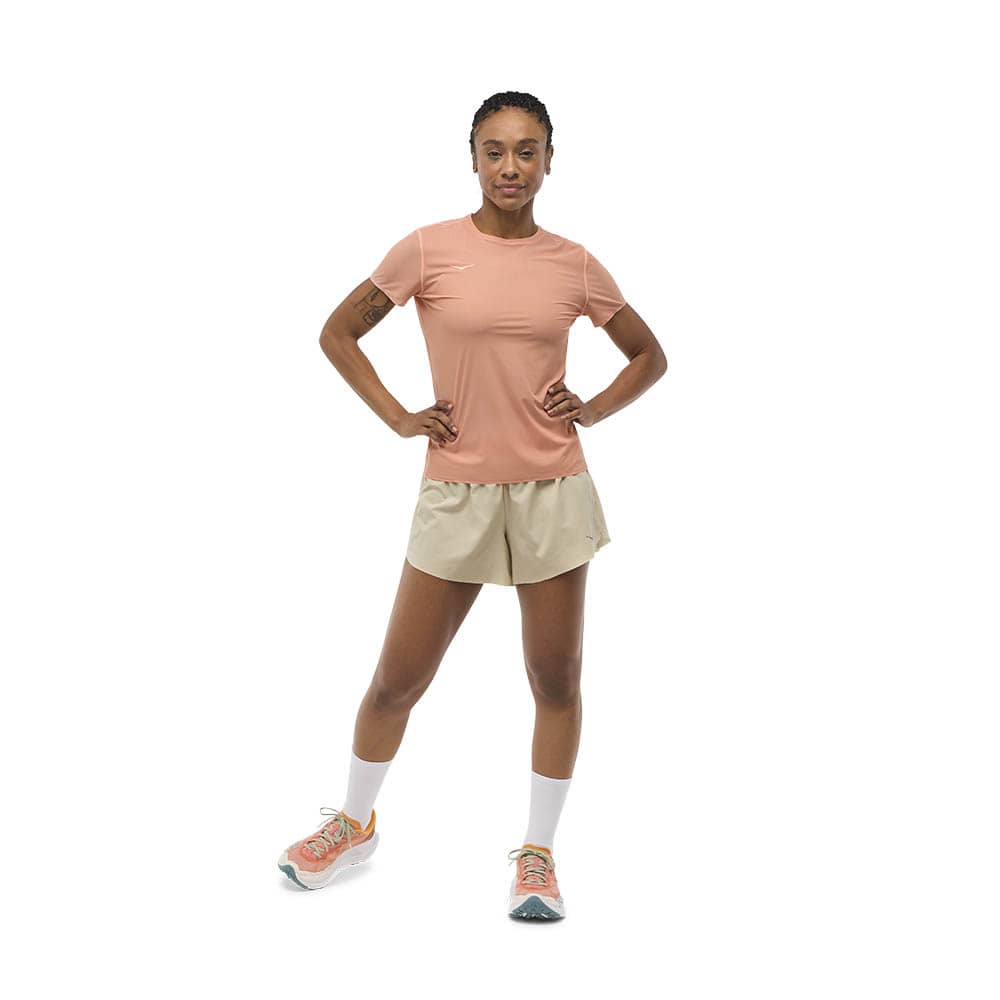 Camiseta Manga Corta Hoka Airolite Mujer