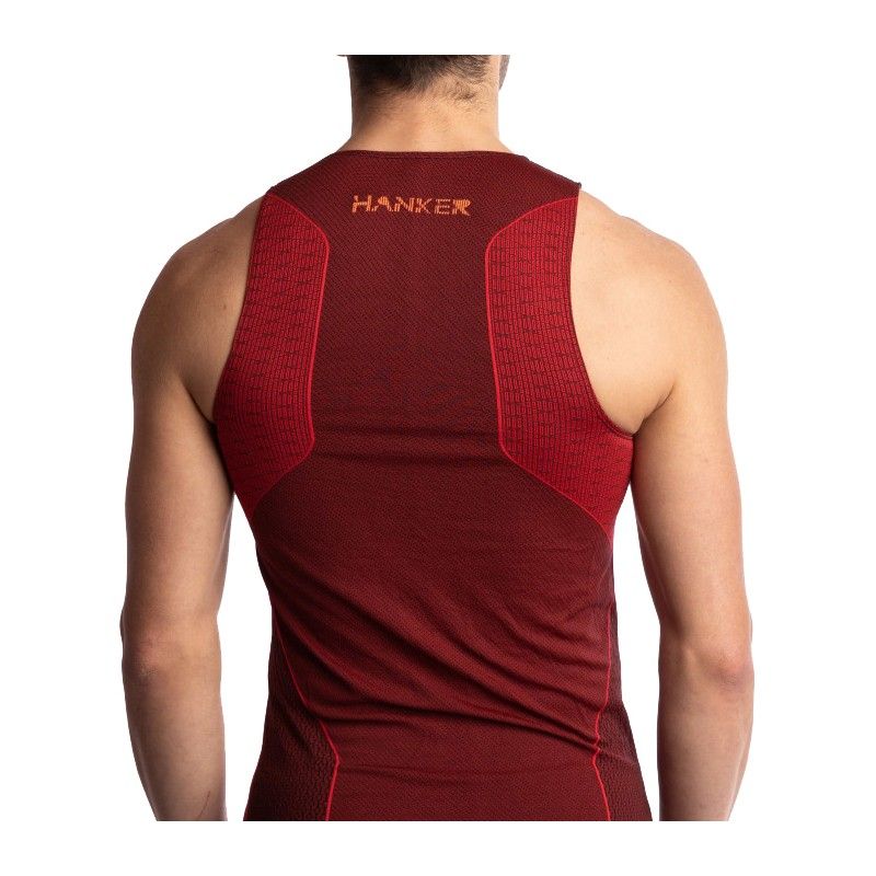 camiseta-hanker-alaya-tirantes-unisex-roja (1) Camiseta de Tirantes Unisex Hanker Alaya Rojo