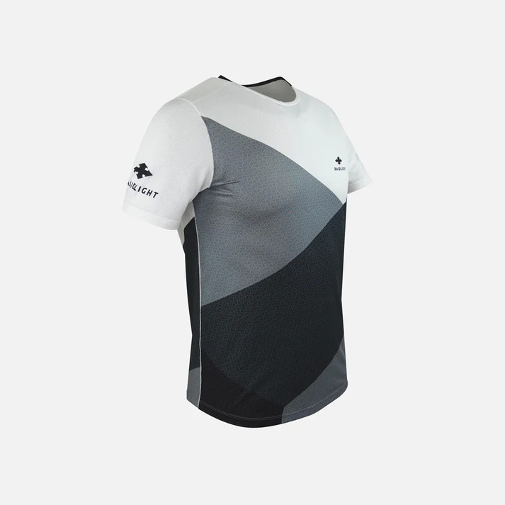 Camiseta Dynamic Manga Corta Raidlight Blanco - Gris