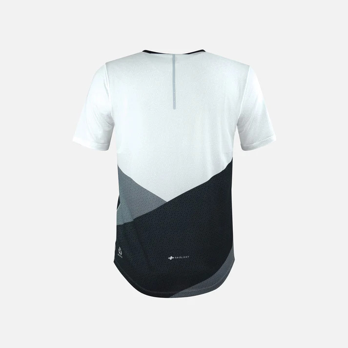 Camiseta Dynamic Manga Corta Raidlight Blanco - Gris