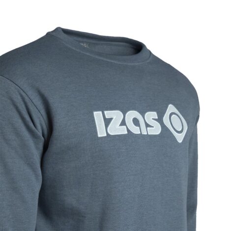 Sudadera basica algodon unisex Izas corpa Azul