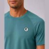 Camiseta Técnica Pimiento Negro Petróleo Hombre